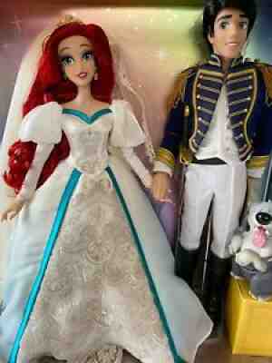 Disney Limited Edition_Ariel & Prince Eric_Wedding Platinum Gift Doll Set_Le710