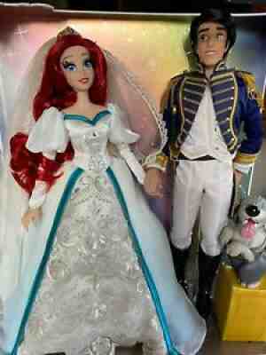 Disney Limited Edition_Ariel & Prince Eric_Wedding Platinum Gift Doll Set_Le710