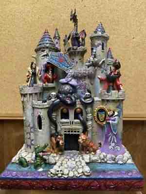 Disney Traditions Jim Shore Showcase Tower of Fright Enesco Villains Castle Box