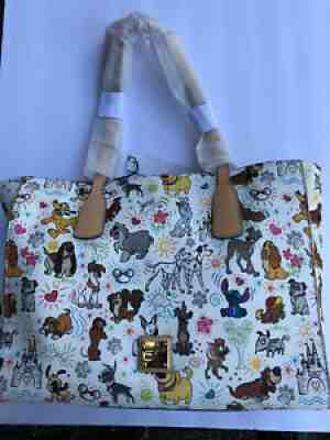 Disney Dooney and Bourke Dogs Tote Bag