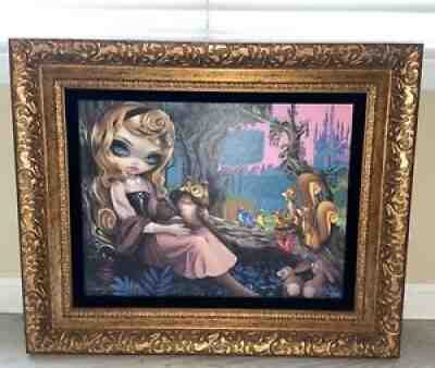 Jasmine Becket Griffith Disney high quality Princess Aurora WonderGround Matted Print READ!