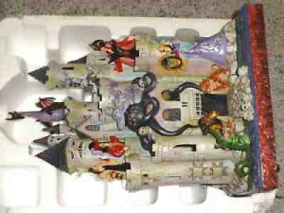 the Tower of Fright Enesco Disney Traditions 4013979 Jim Shore HTF Villains