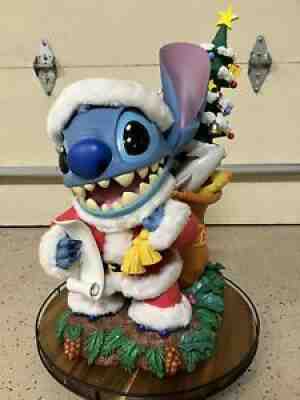 Disney Big Fig - Santa Stitch w/ Christmas Tree DA Disney Auctions LE 250 Statue