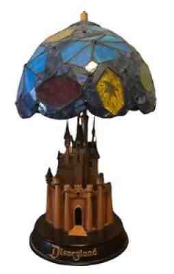 Disney Collectible â??FANTASY IN THE SKY Stained Glass Desk Lamp LE of 1500