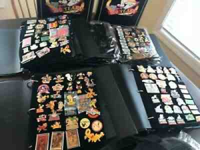 DISNEY TRADING PINS 50 YEAR COLLECTION (WELL OVER 1000 PINS)