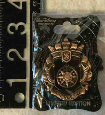 Disney D23 WDI Society of Explorers SEA Crest LE 250 Pin Set