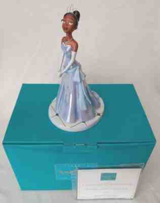 WDCC TIANA THE PRINCESS AND THE FROG WISHING ON THE EVENING STAR DISNEY +Box/COA