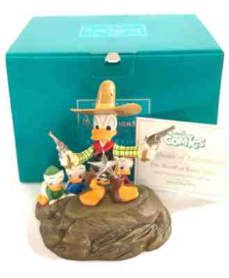 WDCC Disney Classics Collection Donald Duck The Sheriff of Bullet Valley COA