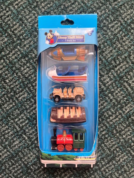 DISNEY THRILL RIDES 5 PACK SPLASH MOUNTAIN BIG THUNDER MATTERHORN ATTRACTION SET