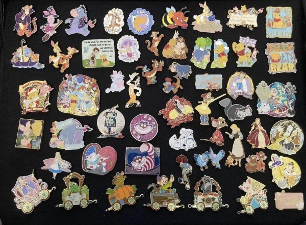 Disney Pin Collection: All Authentic Pins!