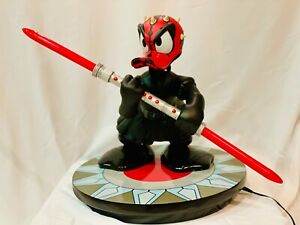 Disney Star Wars Weekends Limited Edition Donald Duck Darth Maul Big Figure