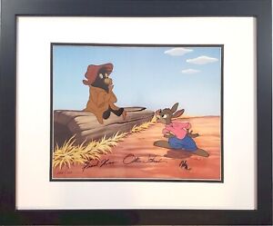 ? Disney SONG OF THE SOUTH Brer Rabbit & The Tar Baby Original Limited Ed. Cel