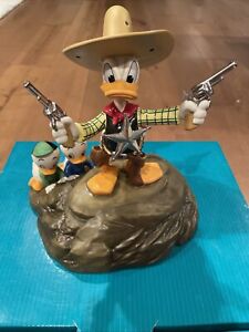 WDCC Disney Donald Duck Nephews Sheriff of Bullet Valley Figurine Carl Barks