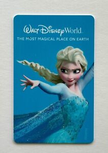 WALT DISNEY Elsa Frozen, Disney World Key Card