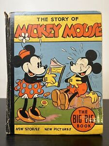 'The Story of Mickey Mouse' (and the smugglers) Big Big Book Whitman HC 1935