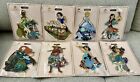 Disney WDI Princess Dresses Pin Lot D23 Expo 2024 8 Pins LE 400