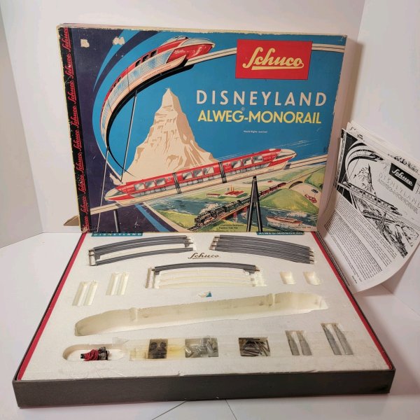New ListingVintage Monorail Train Set Box With A Few Accessories PA