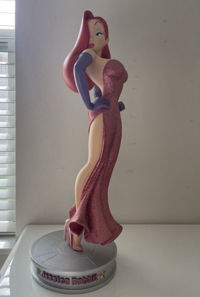 DISNEY JESSICA RABBIT BIG FIG. 24" TALL