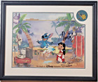 ? Signed Lilo Stitch Disney MGM Cel Signed Voice Chris Sanders Davigh Chase