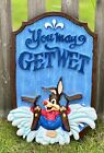 YOU MAY GET WET Splash Mountain Prop Disneyland Disney  Tianas Bayou Adventure