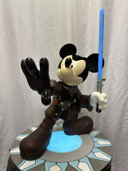 Star Wars Disney Mickey as ANAKIN SKYWALKER Big Fig Statue SITH COA 323/600 RARE