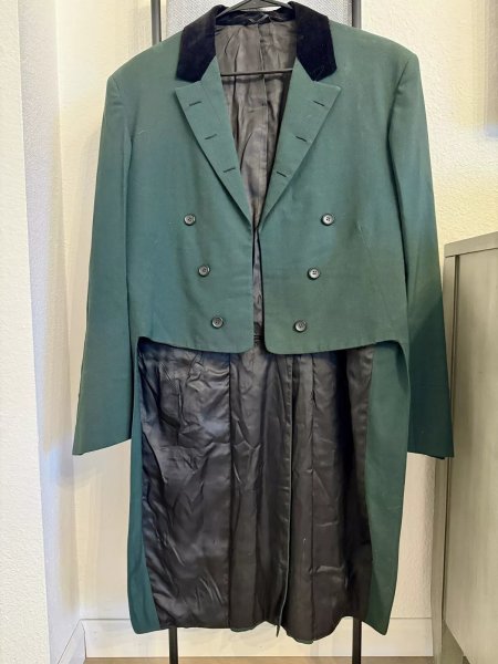 VINTAGE 1970s 80s Haunted Mansion Butler Cast Member Coat Jacket Prop WDW Disney