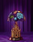 Disneyland Stained Glass 50th Anniversary Tiffany style Castle Lamp fireworks