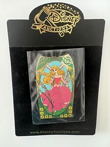 Disney Auctions Art Nouveau Jumbo Pin Princess Aurora - LE 100 Sleeping Beauty