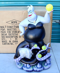 Disney Limited Edition Ursula Big Fig Figure Statue w/ COA & Box Little Mermaid