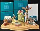 WDCC Peter Pan Fireside Celebration Signature Series Complete Set w/Boxes COA LE