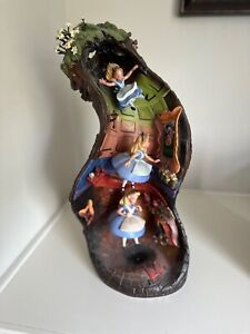 WDCC Disney Down The Rabbit Hole MINT in box COA Alice in Wonderland 269/500