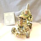 BUZZ & WOODY Wild Car Chase Disney Pixar LENOX TOY STORY FIGURINE ~ COA ~ SIGNED