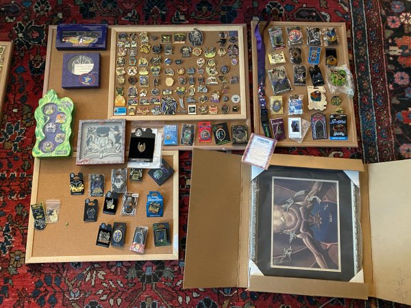 Chernabog Fantasia Pin Collector Set Disney Villain Pin Halloween Lot *READ*