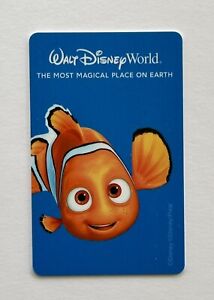 WALT DISNEY Finding Nemo Disney World Key Card