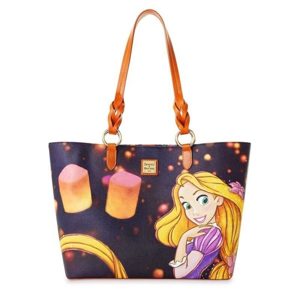 DISNEY Dooney & Bourke Tote Bag - TANGLED w/RAPUNZEL & PASCAL