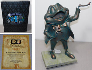 Disney Room For 1 More Haunted Mansion Event MR TOAD PET CEMETERY STATUE FIGURE