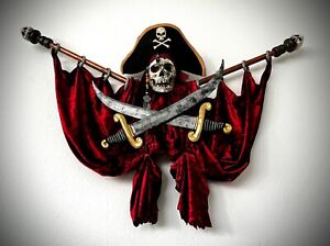 Full Size Pirates of the Caribbean Talking Jolly Roger Prop 38