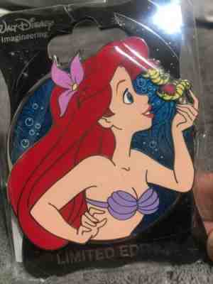 Disney Pins Patches And Buttons Collectibles : Ariel Profile Value