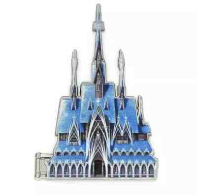 Frozen Castle Pin - Disney Castle Collection - Limited Release In Hand