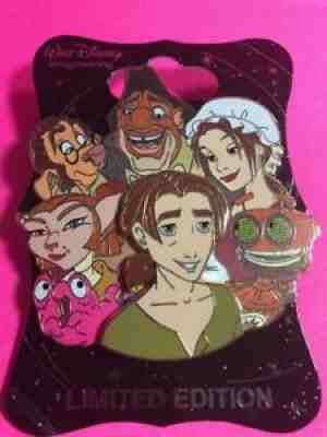 DISNEY WDI Character Cluster TREASURE PLANET LE 250 Disney Pin