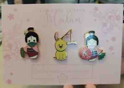 Halfyashy hotsell Mulan kokeshi pin set