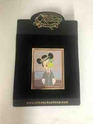 LE 100 Disney Auctions Pin✿Mickey Mouse Classic Cartoon Baseball Fast Ball  Sport