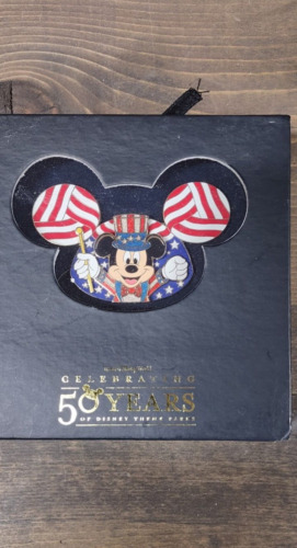 New ListingLE 750 JUMBO Disney Pin Mickey Mouse Ear Hat Uncle Sam Patriotic USA Americana
