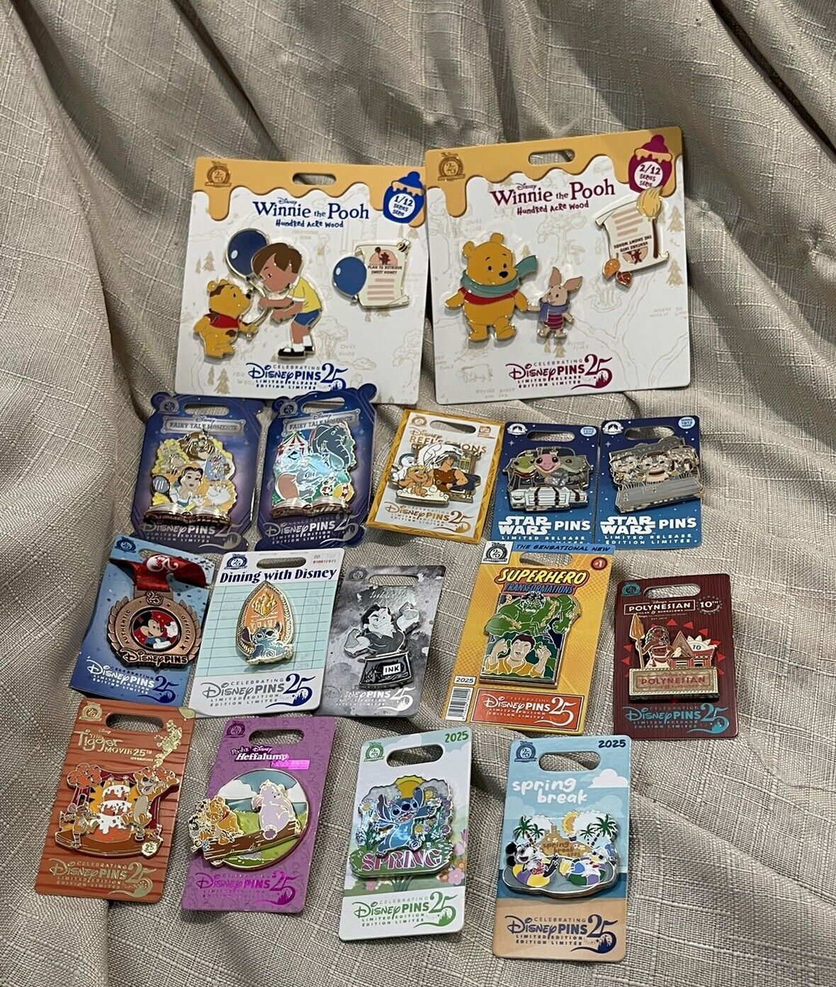 PRIVATE LISTING FOR BUYER Disney Pin Collection As Seen In Pictures.