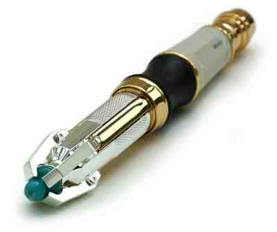 11th Doctor Who Sonic Screwdriver Remote Control SDCC Gold / Silver Edition NEW!