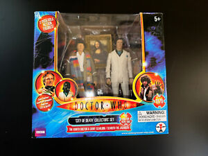 DOCTOR WHO CITY OF DEATH COLLECTORS FIGURE SET FOURTH DOCTOR, SCAROTH MONA LISA