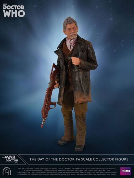 DOCTOR WHO WAR DOCTOR SERIES 1/6 SCALE ACTION FIGURE BIG CHIEF STUDIOS NEW U.S