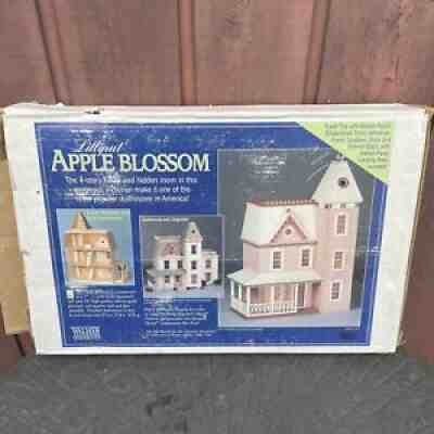 Vintage Walmer Lillput Apple Blossom Dollhouse Kit - NEW OPEN BOX