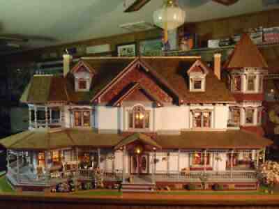 Handcrafted Doll House 1:12 Best Late Victorian Era Miniature Available by Far