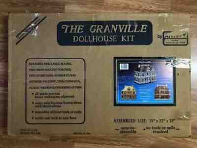 ARTPLY: The Granville Dollhouse Kit # 510 - UNASSEMBLED, NEW IN OPEN BOX